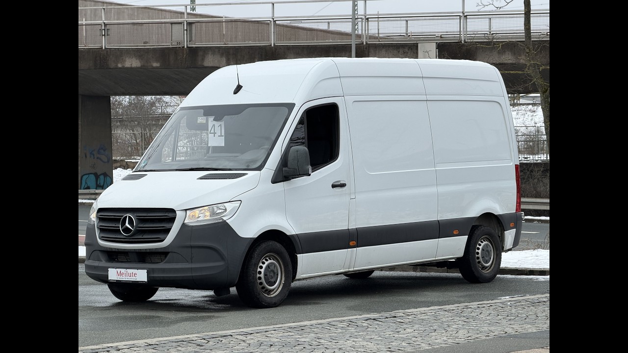 Mercedes-Benz Sprinter 314 FWD L2H2*Klima*Tempomat*MBUX*2t AHK