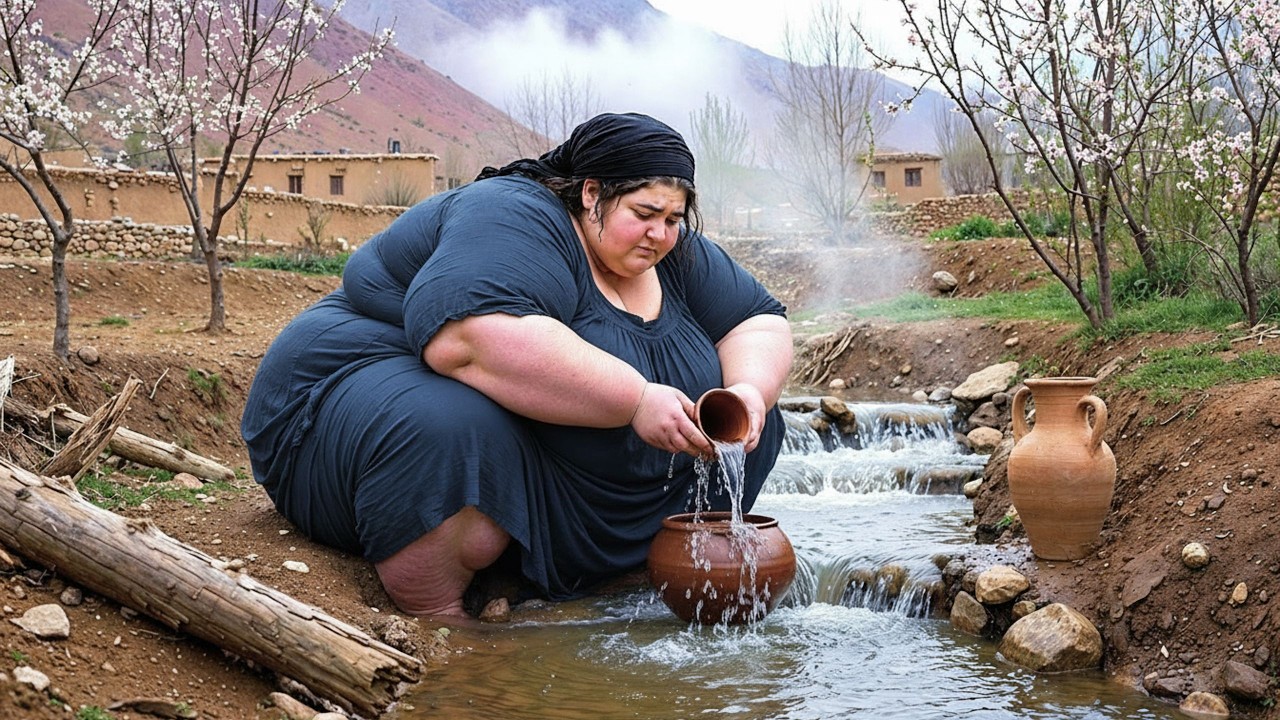 Rural Life in Afghanistan | Nomadic Traditions, Handmade Bread, and Life in the Harsh Mountains