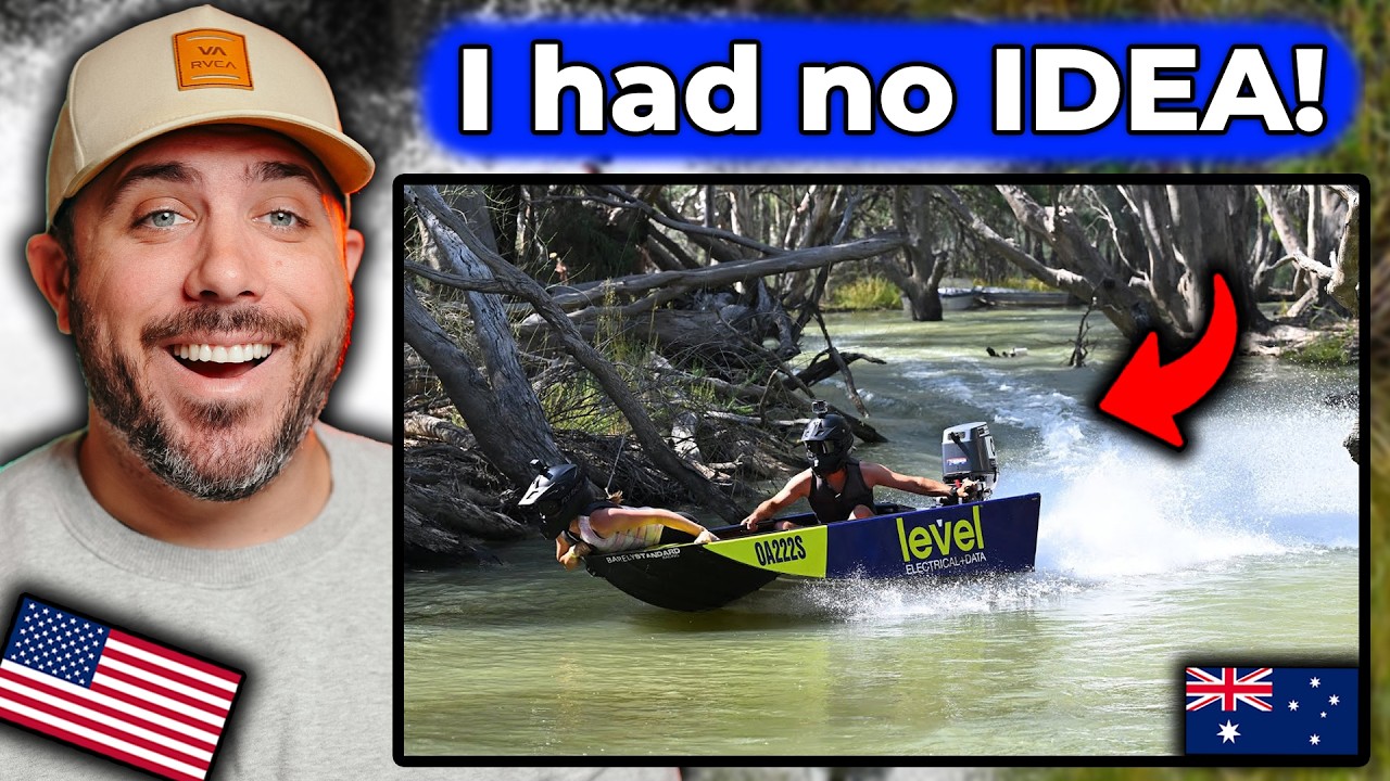 American Reacts to Australia's CRAZY Dinghy Derby Tinny Race!