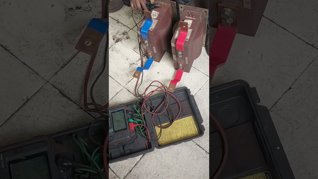 current transformer insulation test 