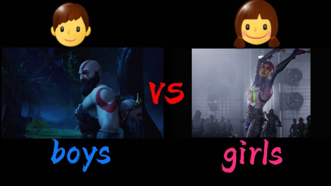 when the sport teacher say: boys vs girls (Fortnite edition) part 2