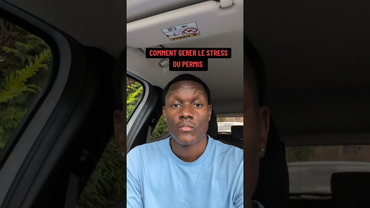 Comment g&eacute;rer le stress du permis #permisdeconduire #examendeconduite #moniteur #autoecole#pourtoi