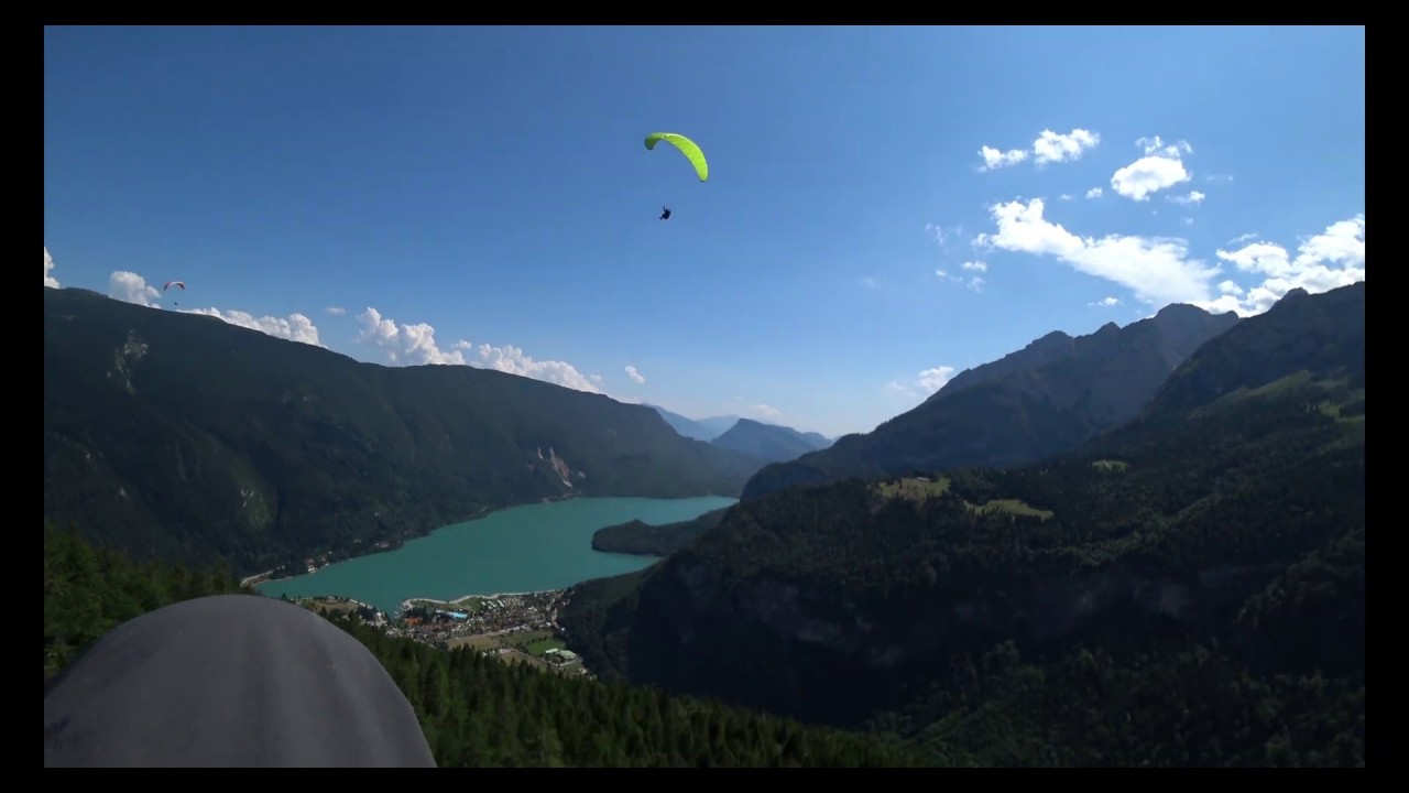 Molveno 2 Flüge. Gewitterflucht