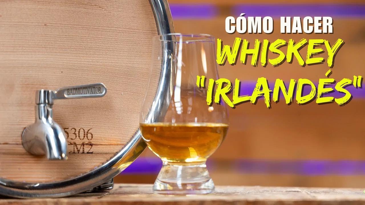 Probando la receta de whiskey irlandés de un suscriptor… ¡y quedó buenísima!