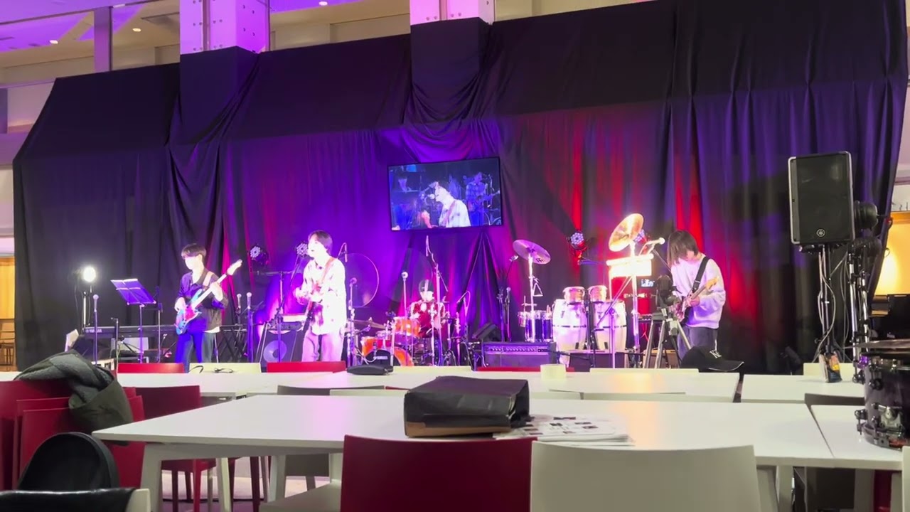 あくびの裏側　2/28 洗足音大学内ライブ