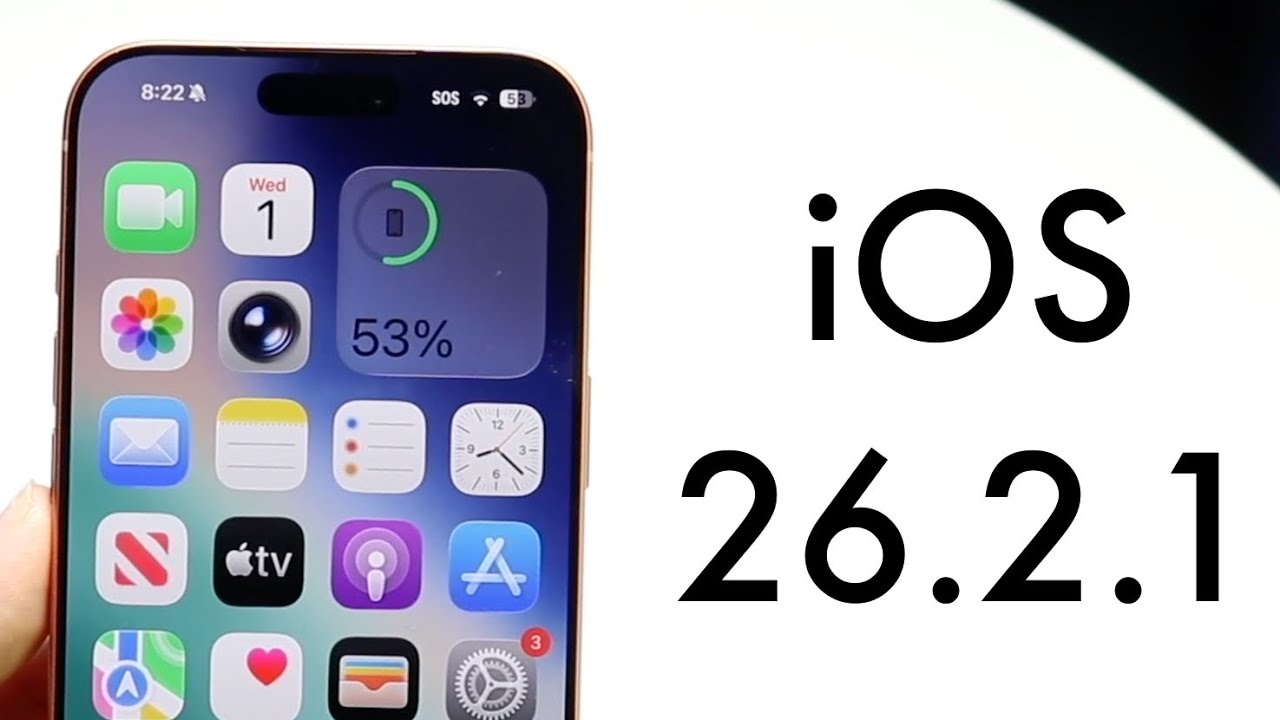 Apple Is Hurting iOS 26.2.1