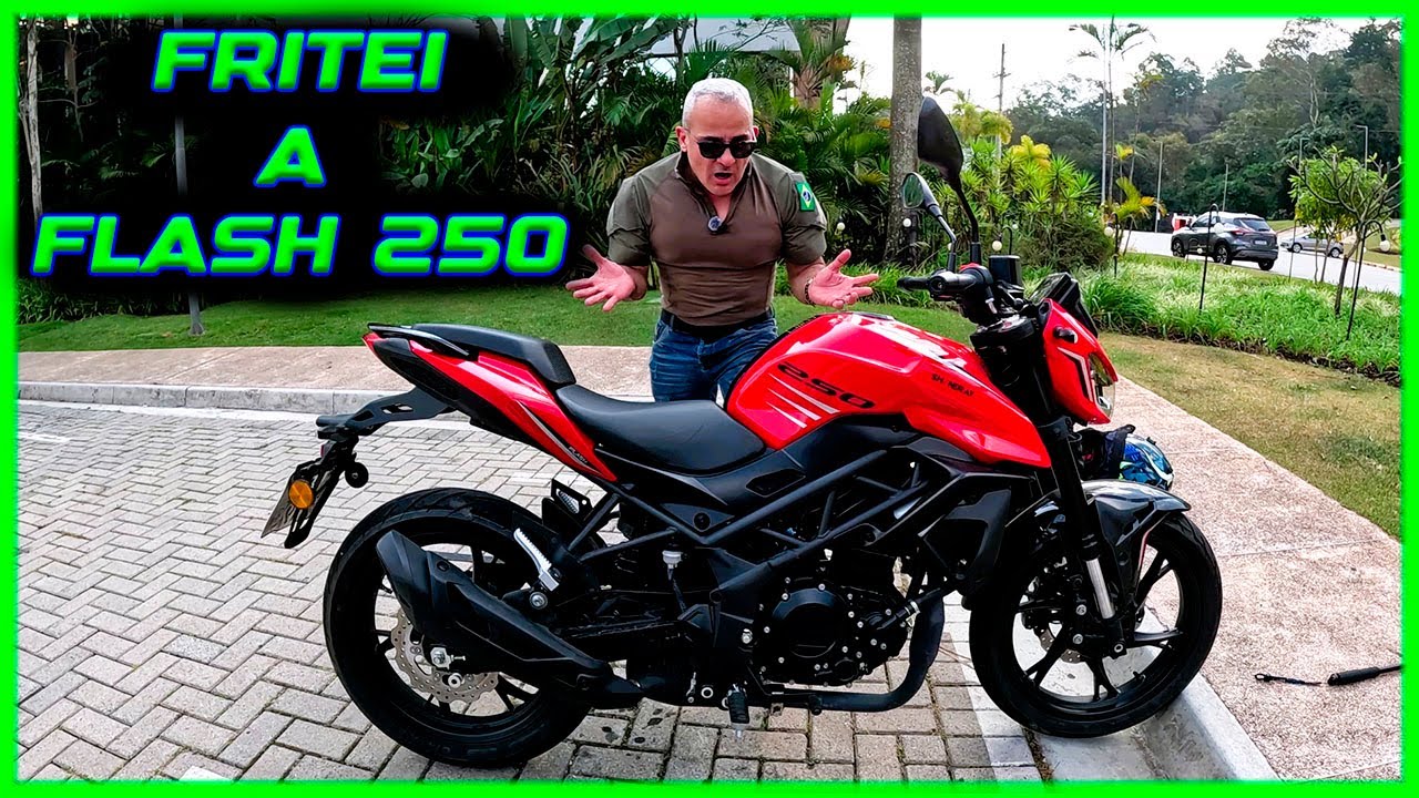 EXIGI DEMAIS da SBM FLASH 250 na ESTRADA: Deu RUIM... ??