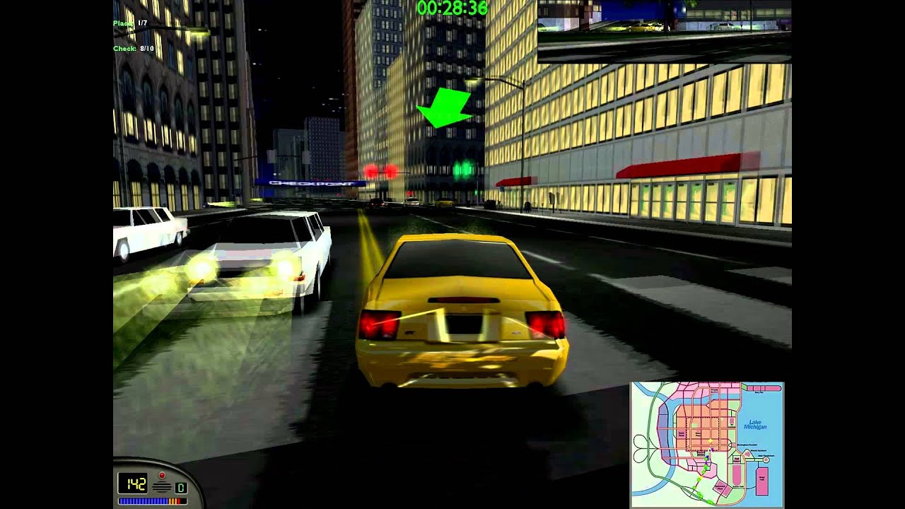 Midtown Madness 1 Checkpoint Race - Beginner's Luck (Pro Mode)