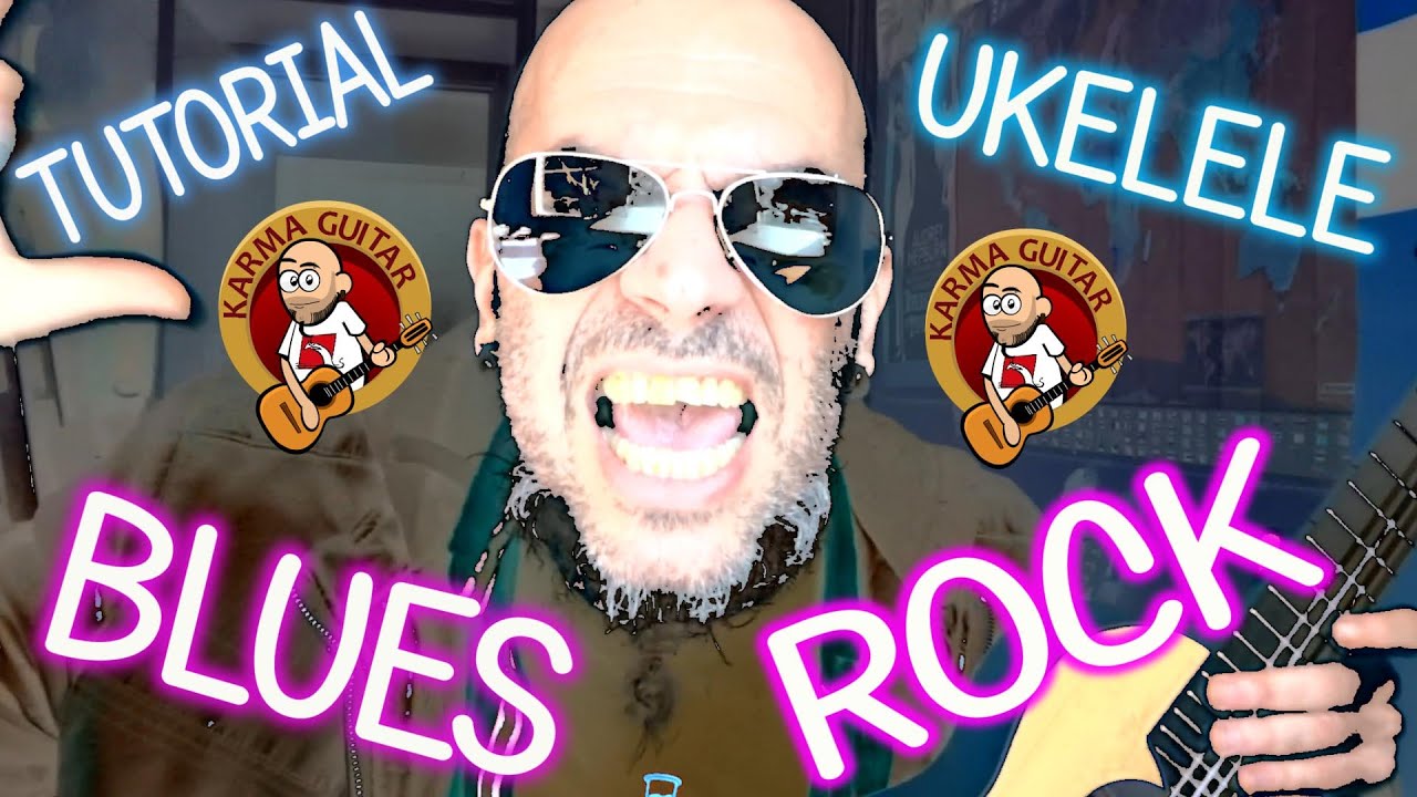 Como tocar BLUES ROCK con UKELELE | Tutorial FACIL