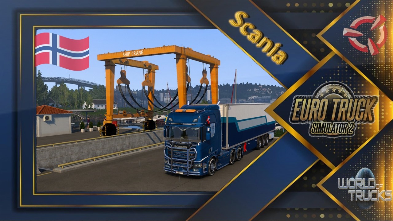 ETS 2 #190 Quer durch Europa Tromsø ( N ) - Alta ( N )