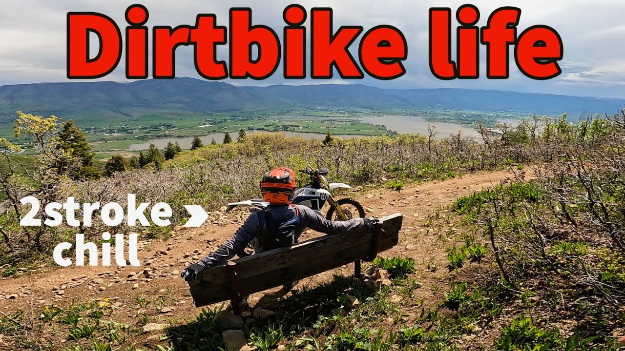 South Skyline Trailhead Utah, amazing single track early season trail riding in spring, enduro, 4K