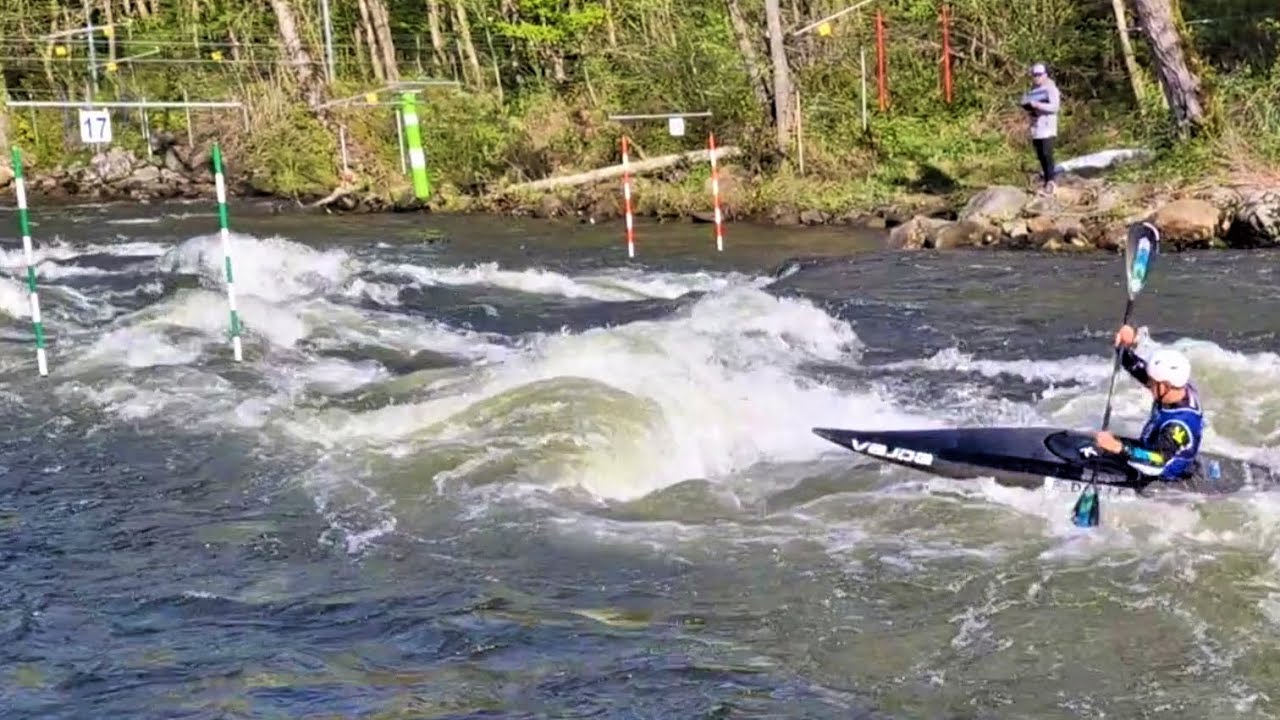 Coupe de France N1 2025 kayak slalom à Foix
