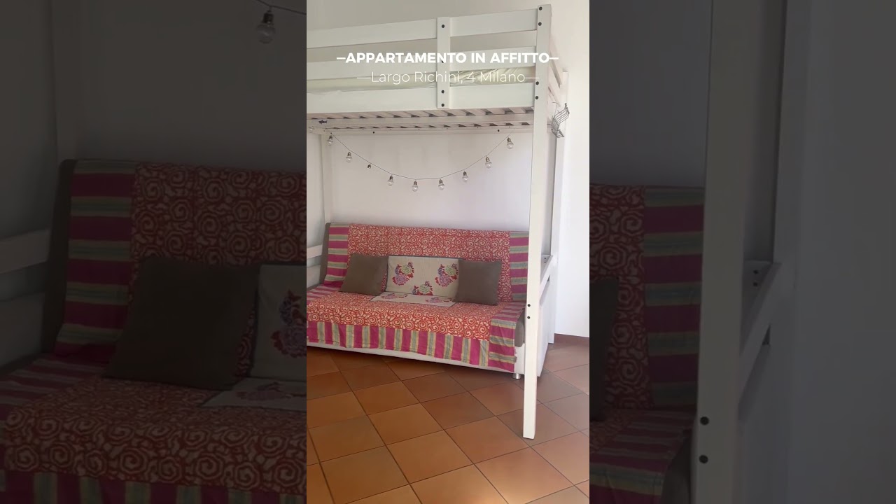 #HOMETOUR del nostro APPARTAMENTO in AFFITTO in LARGO RICHINI, 4