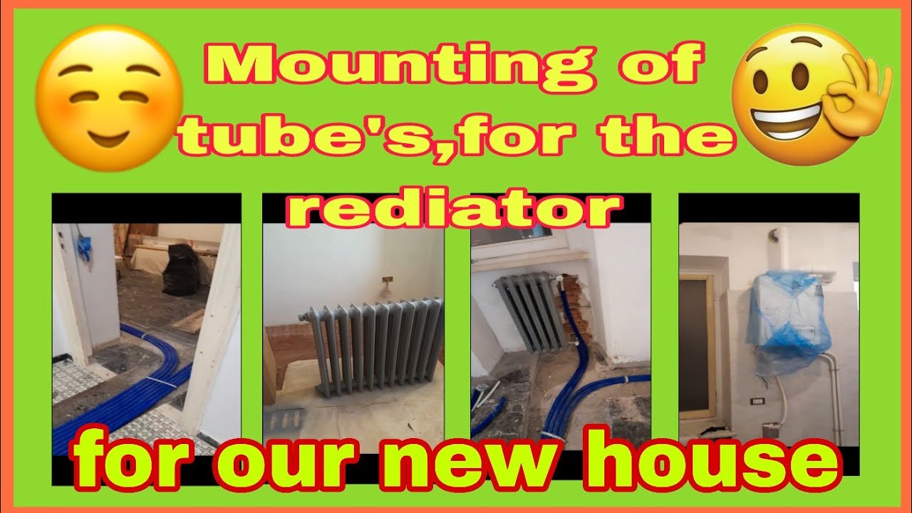 UPDATE FOR TODAY: Changing and mounting of new tubes for the radiators...