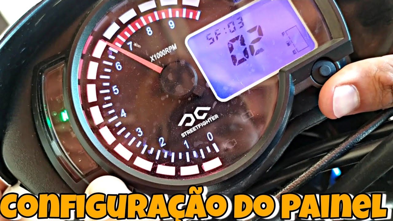 COMO CONFIGURAR O PAINEL DIGITAL STREET FIGHTERH / Nathan110i