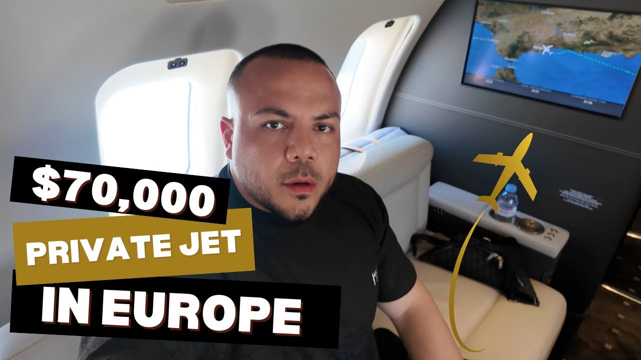 Flying On A Private Jet With LOWKEE