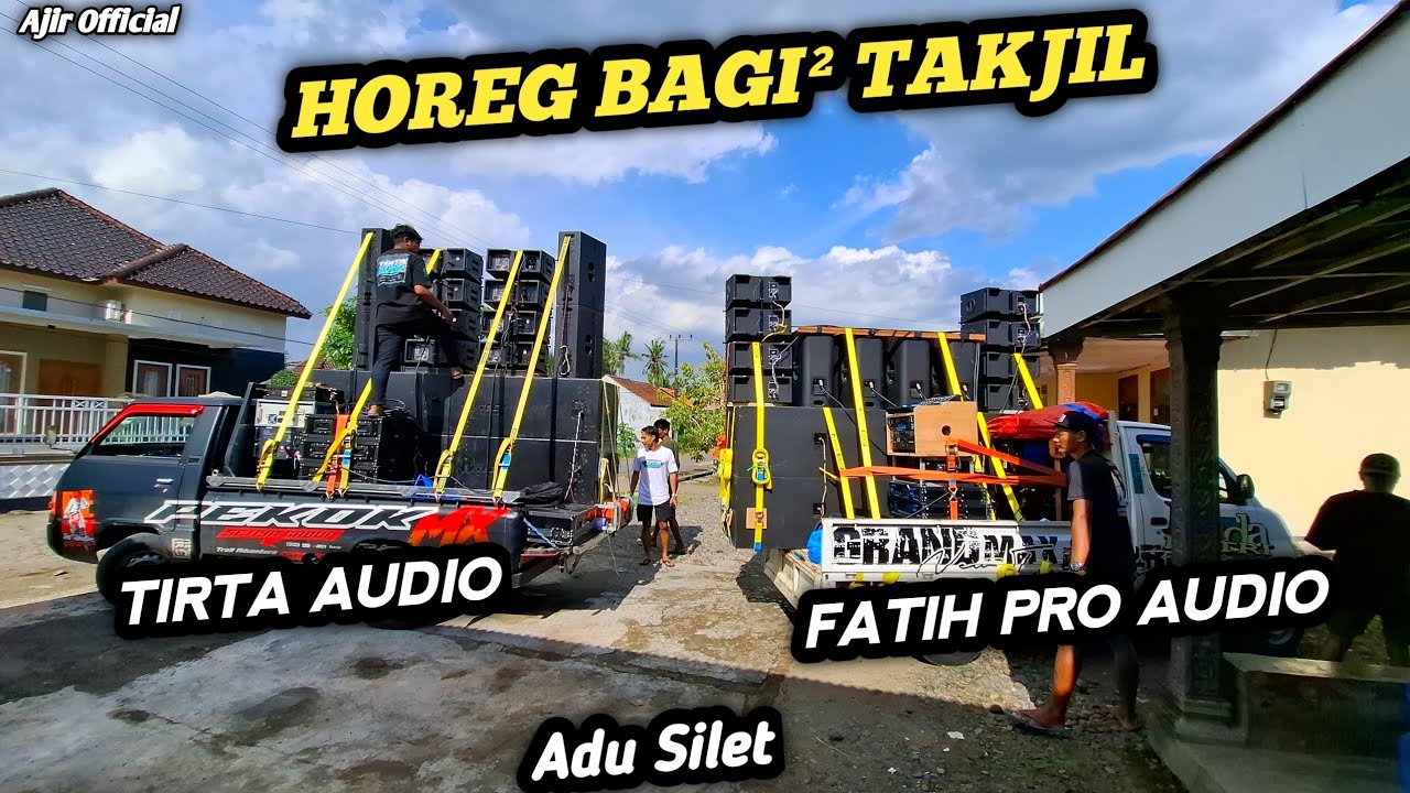 Berkah Ramadhan, FATIH & TIRTA Audio Cek Sound Bareng Persiapan Bagi² Takjil