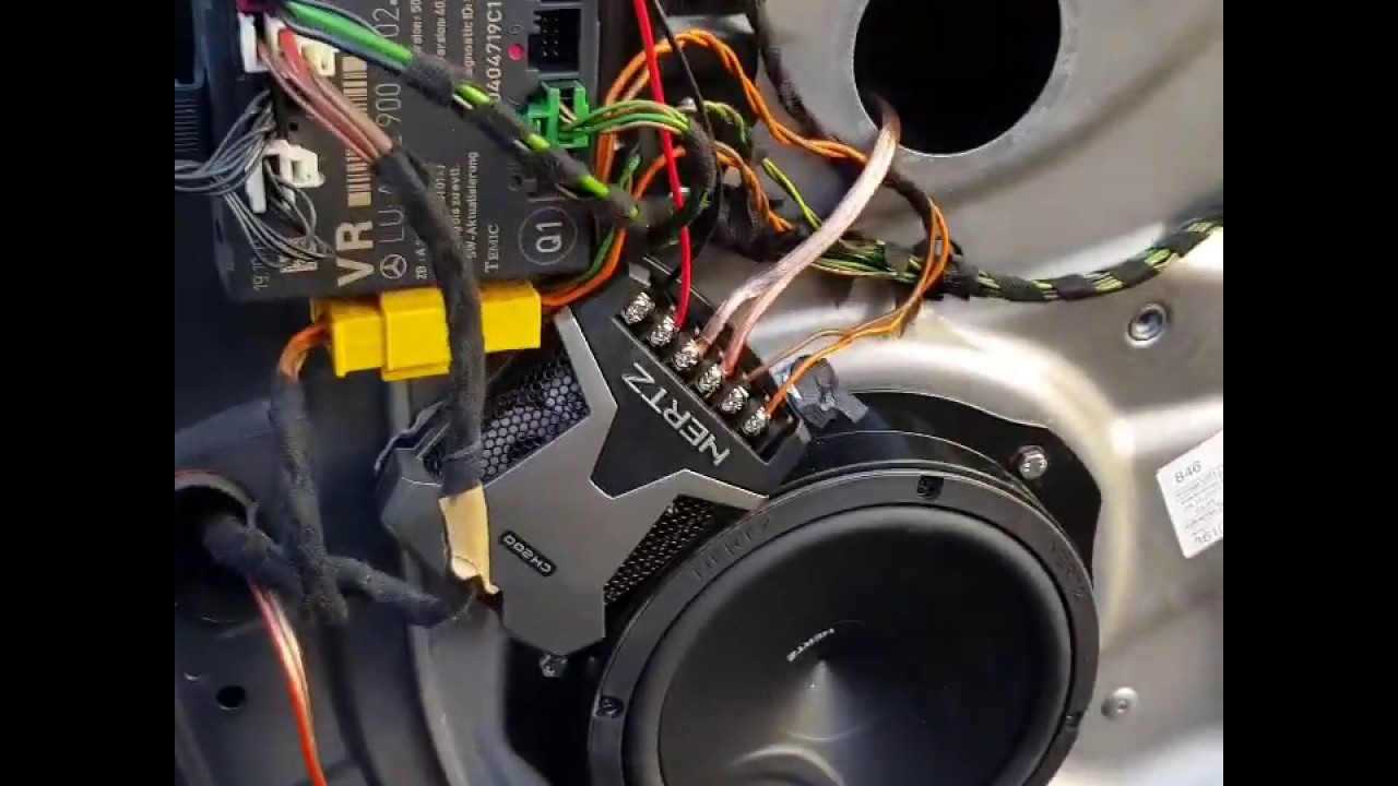 NEW Głośniki HERTZ 300W -(nagłośnienie MERCEDES W212 )