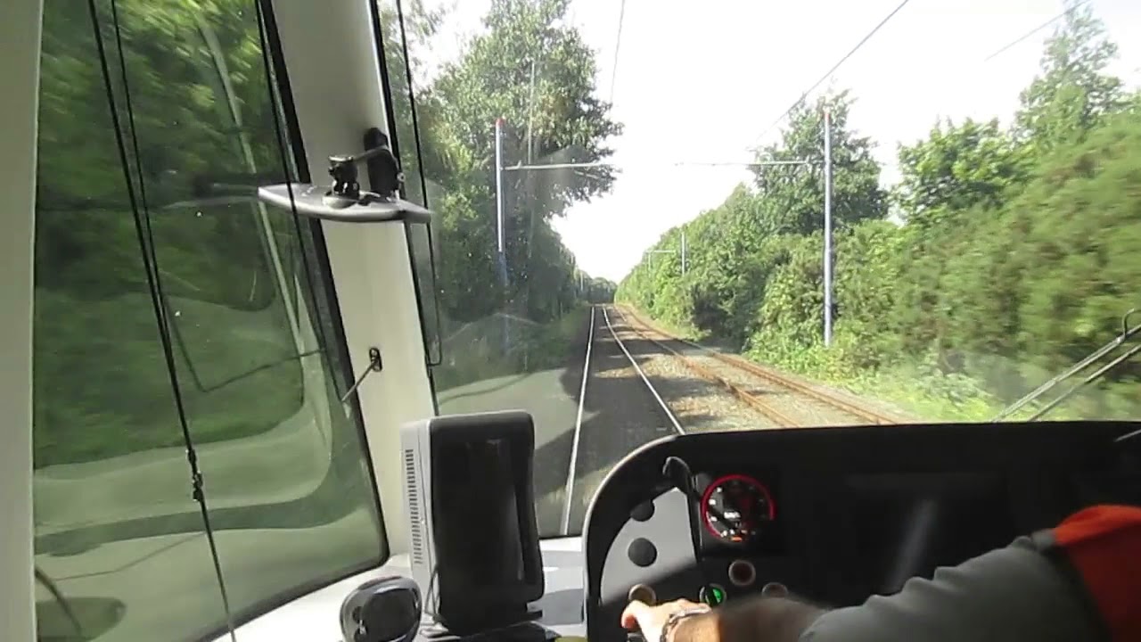 Midland Metro Driver's Eye View - Dudley Street Guns Village to Priestfield