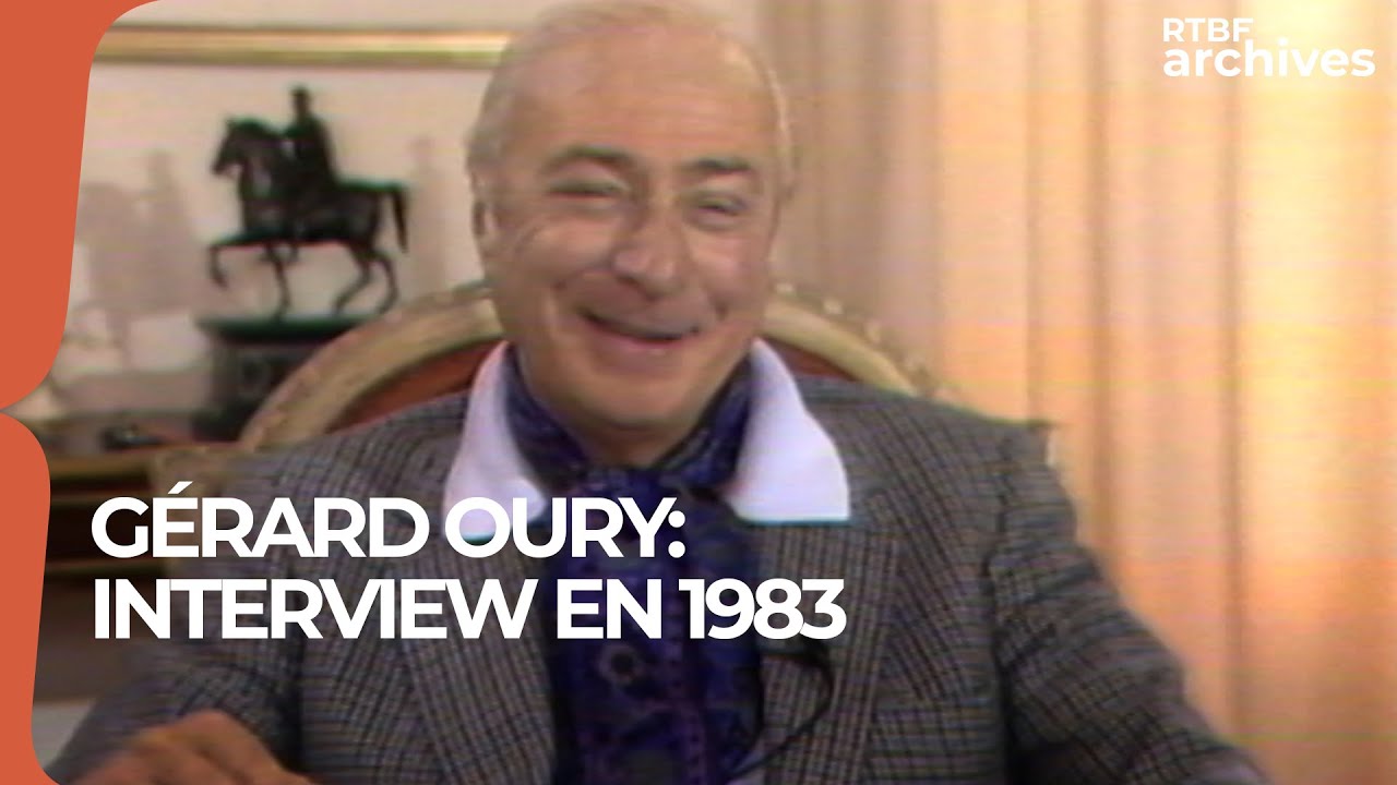 Gérard Oury : interview du génie du cinéma français comique en 1983 - RTBF Archives