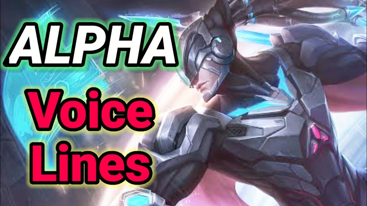 Alpha voice lines and quotes - dialogues Mobile Legends
