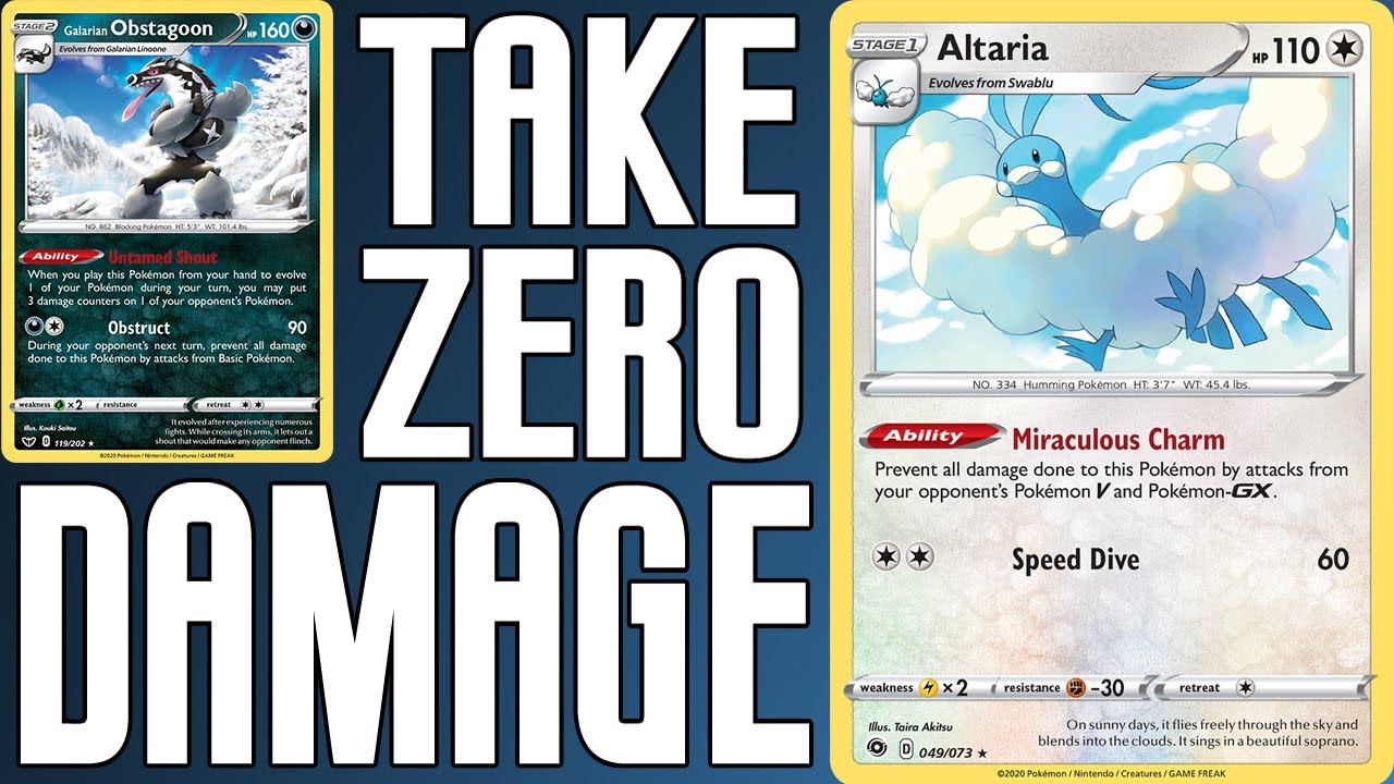 *NEW* Wall Deck: Altaria & Obstagoon!