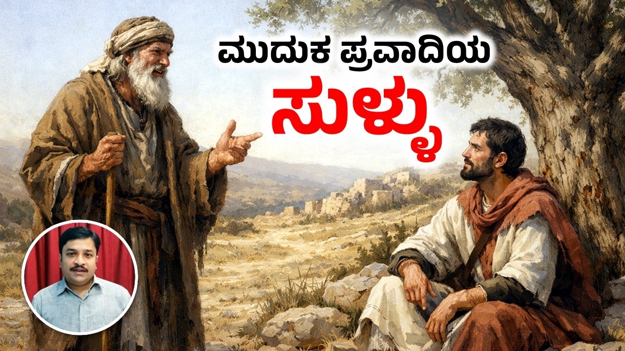 The lie of an old prophet | Pastor Daniel Paul | Gethsemane Prayer House | Kannada Bible Study