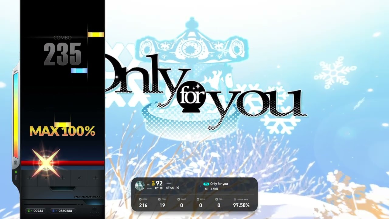 5S (4) Only for you [EZ] 【EZ2ON REBOOT : R】 230927 DJMAX (DM) DLC