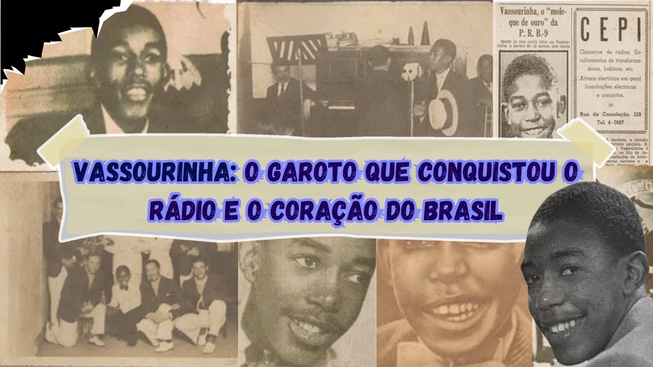 Vassourinha - Viveu 19 anos e conquistou o Brasil. 1941: Seu Libório, samba. 78 rpm