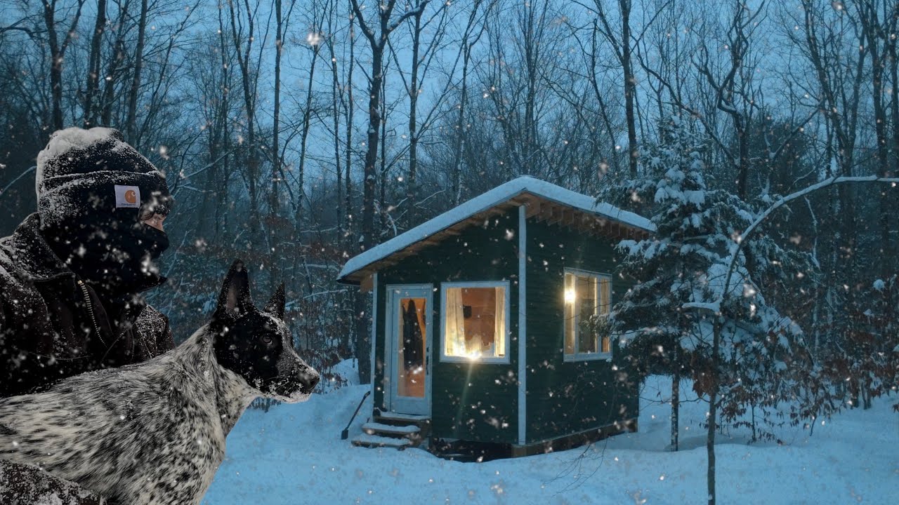 Tiny Cabin | Severe Snowstorm