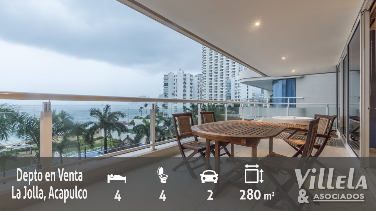 DEPARTAMENTO EN VENTA EN CONDOMINIO LA JOLLA, ACAPULCO