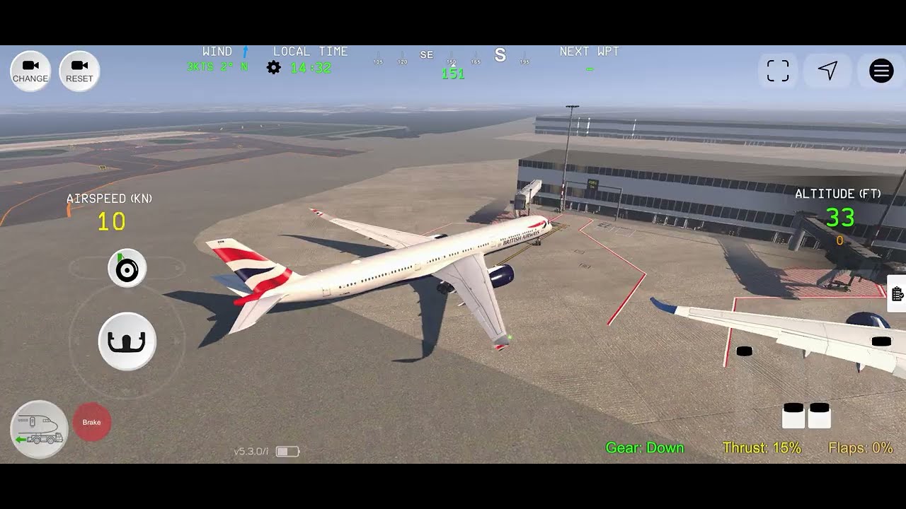 FS Advanced British Airways A350-1000 Landing at La Guardia Airport