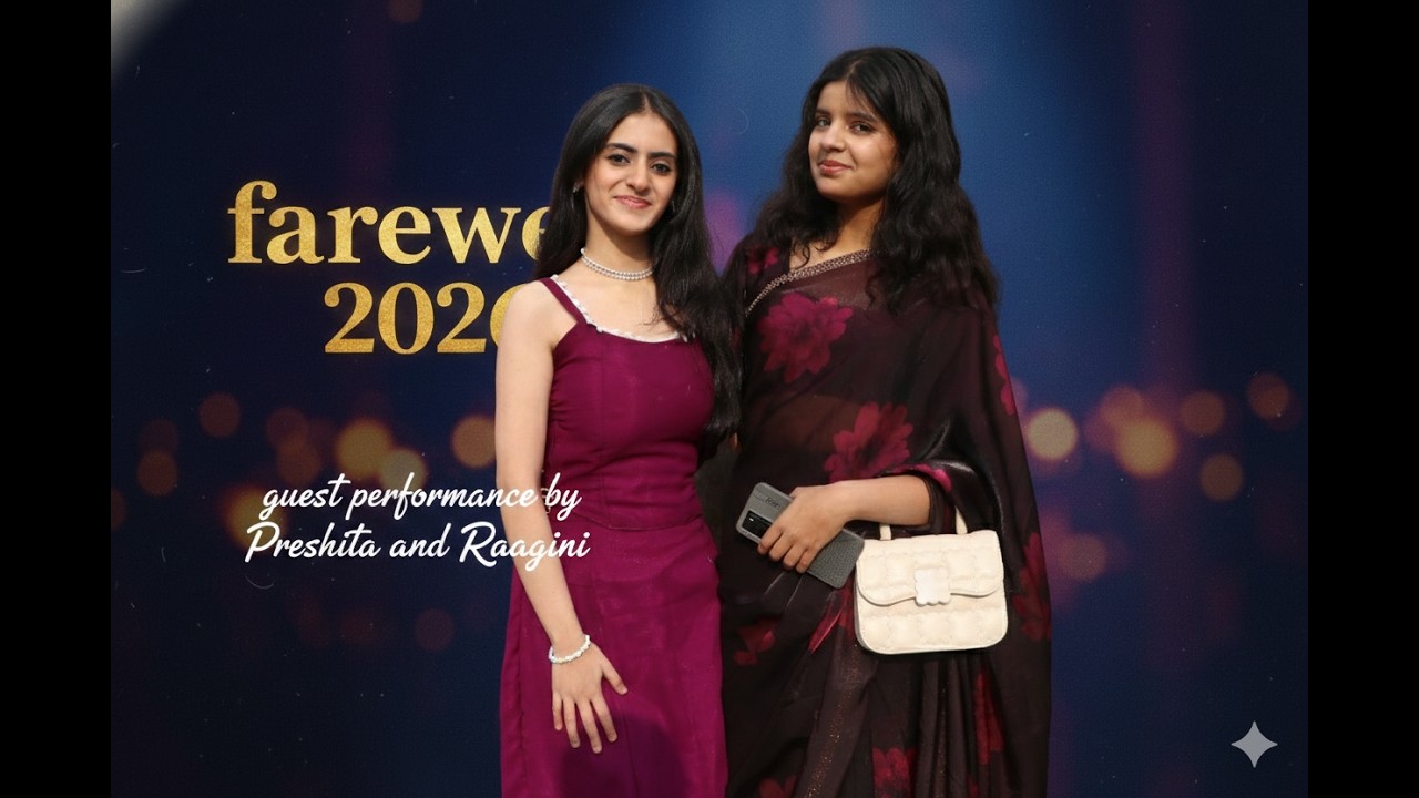 Guest performance II Preshita and Raagini II Farewell 2026 II MCS Baijnath II