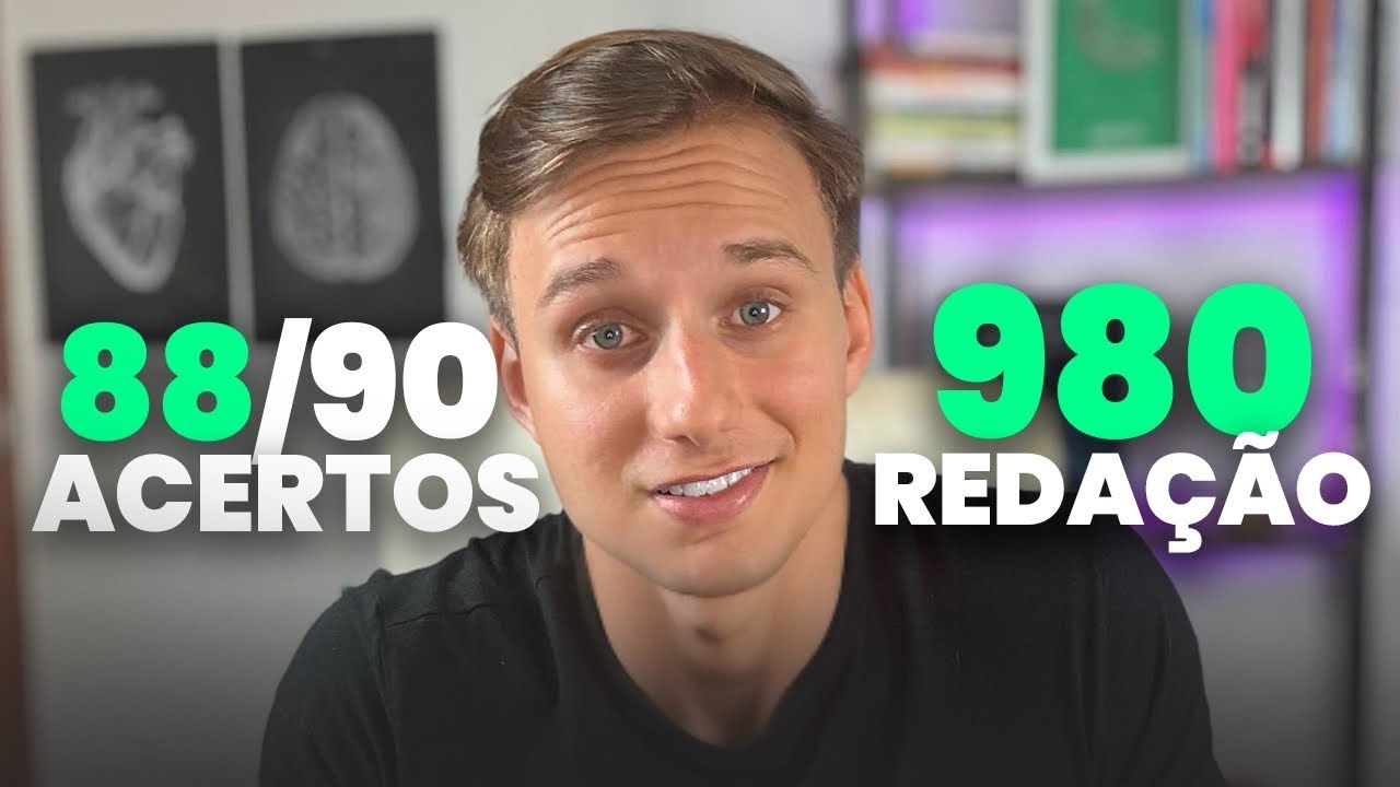 ESTRAT&Eacute;GIA de PROVA no PRIMEIRO DIA do ENEM 2025 (+90% acertos)