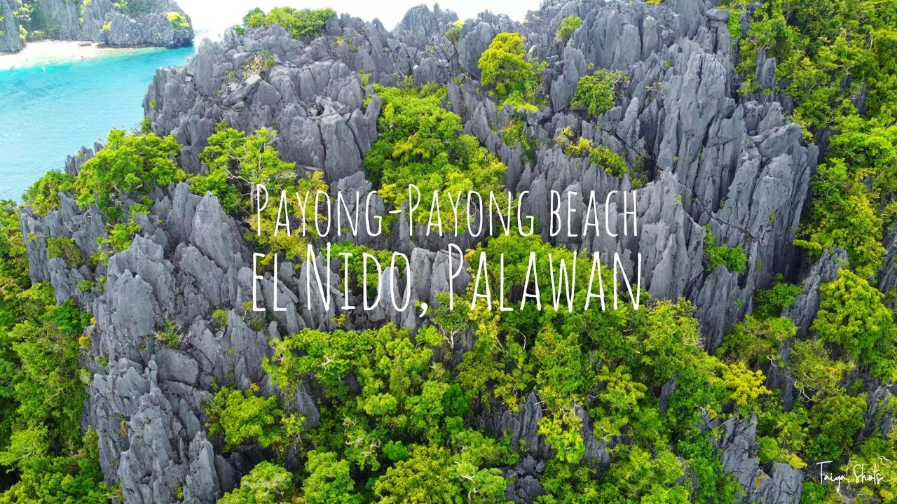 Payong-Payong Beach in El Nido, Palawan, Philippines