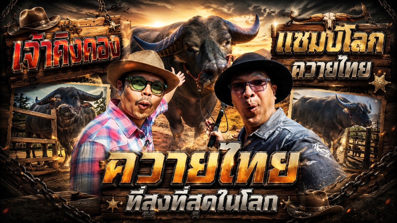 EP.54  ‘คิงคอง’ ควายสูงที่สุดในโลก ตัวจริงที่เขาใหญ่#ควายไทย #คิงคองควาย #นินลนีย์ฟาร์ม #เขาใหญ่