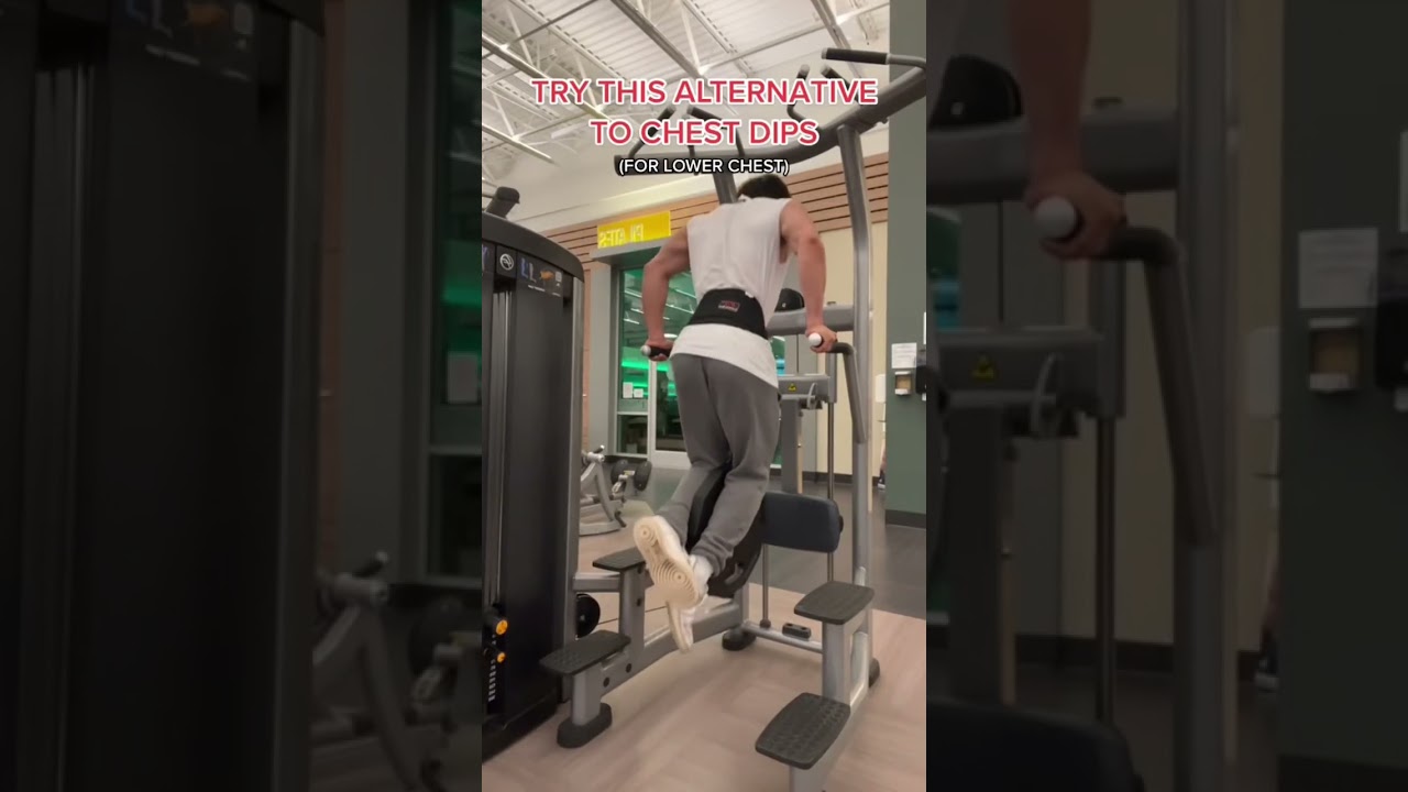 BEST ALTERNATIVE TO DIPS | LOWER CHEST EXERCISE