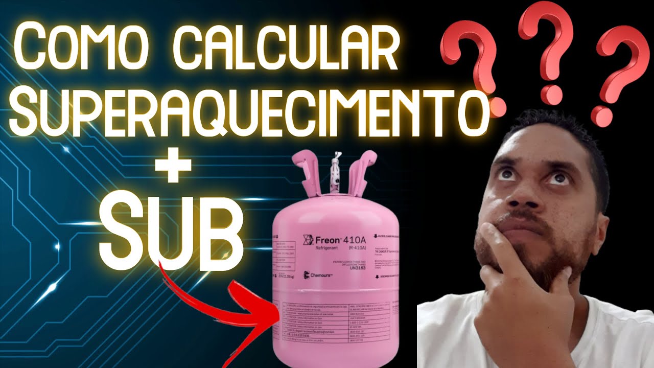 R-410A - Superaquecimento e Subresfriamento - Como calcular e ajustar válvula de expansão.
