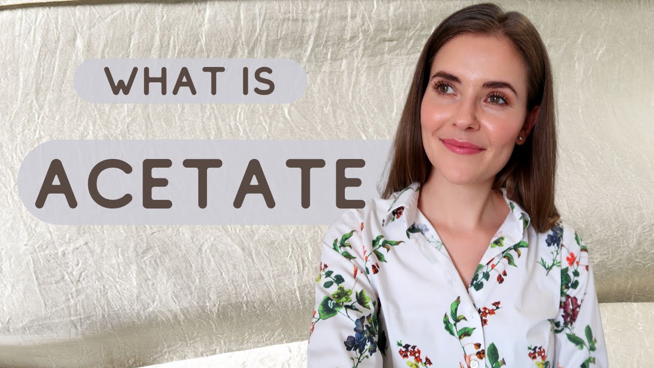 WHAT IS ACETATE? | S2:E7 | Fibers and Fabrics | Beate Myburgh