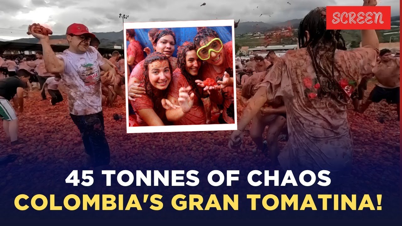 Inside Colombia’s Wild Tomato Fight Festival – Gran Tomatina Returns in Sutamarchan! | Screen