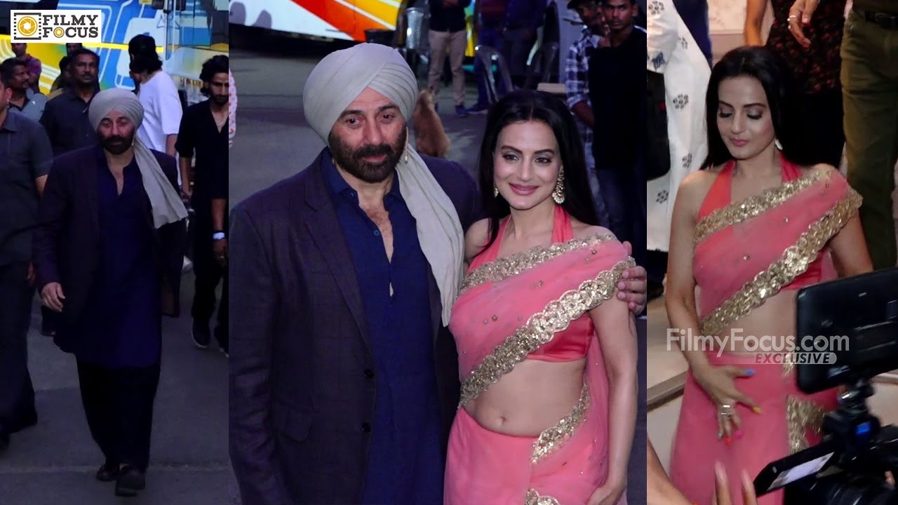 Cast of gadar 2 sunny deol and ameesha patel joining the shoot | Filmy Focus Bollywood