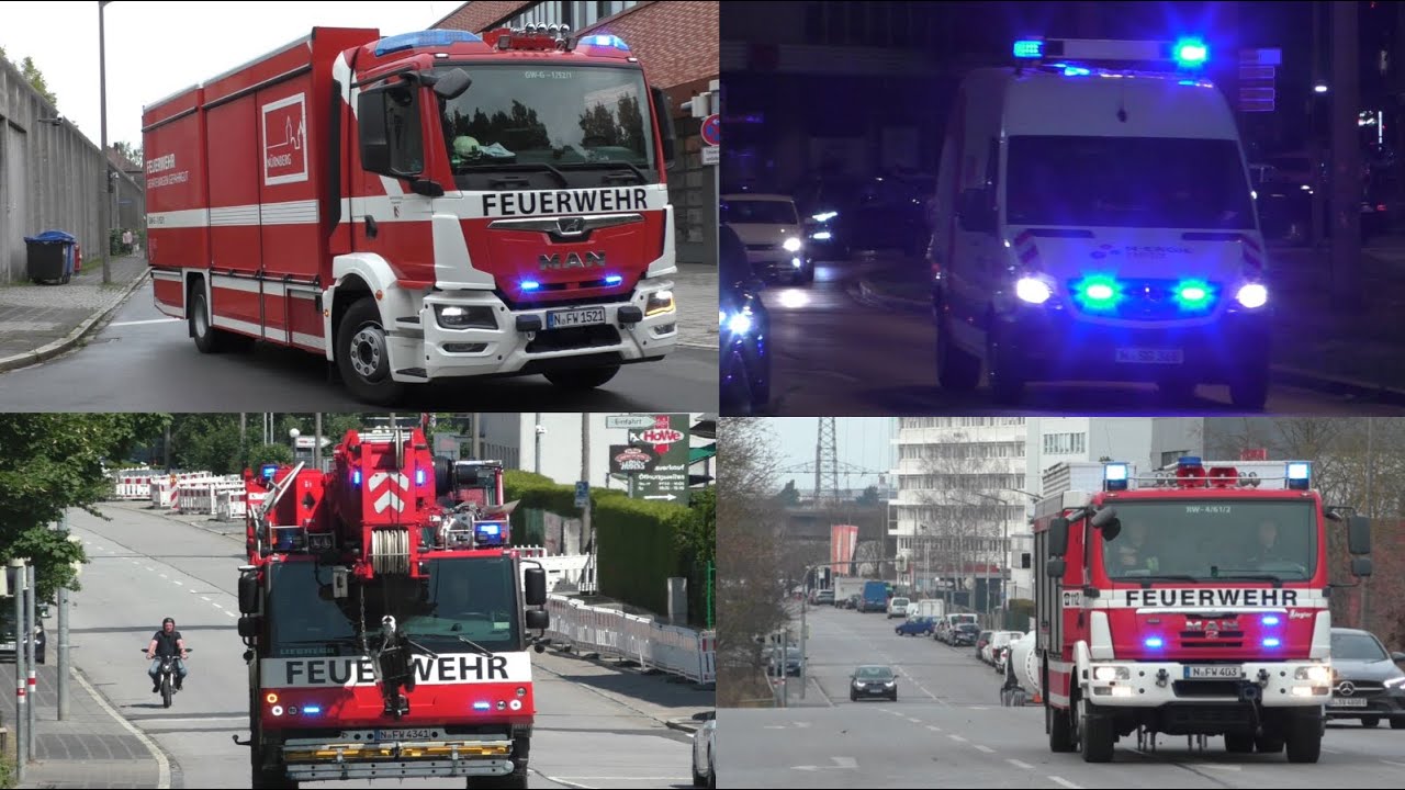 BEST OF EINSATZFAHRTEN 2025 NÜRNBERG 