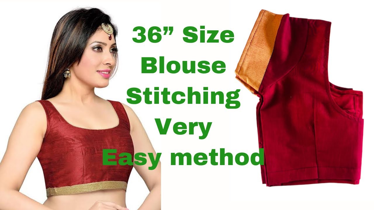 Simple Blouse Stitching in Tamil | Cross cut Blouse Stitching with Clear Explanation for Beginners