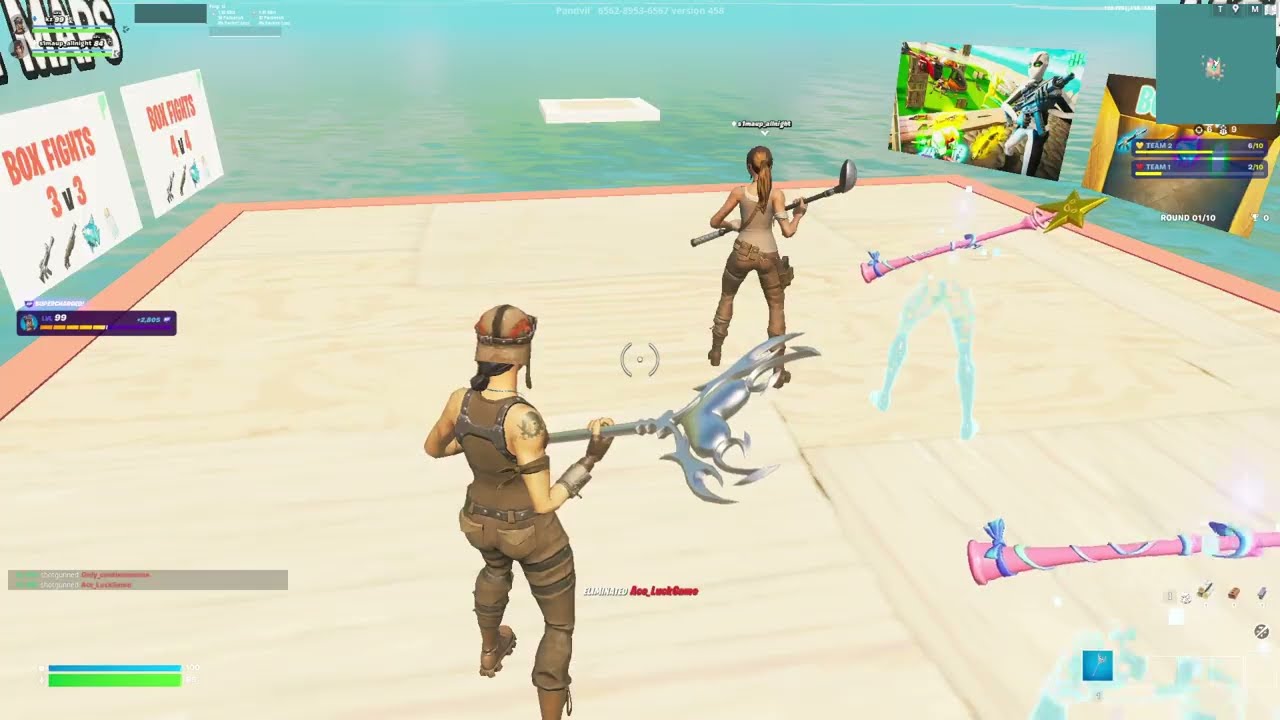 Renegade Raider Making Duo Rage Quit in Creative Fill