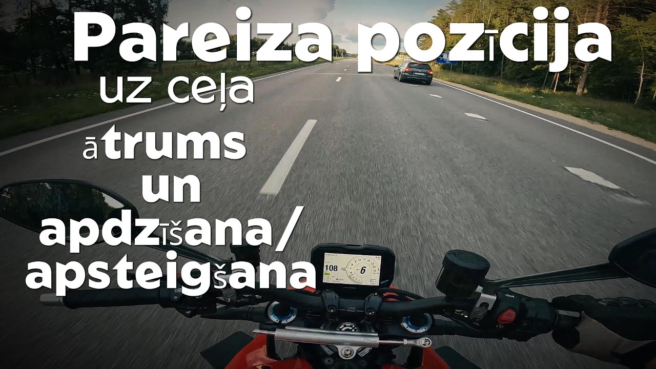 Droša braukšana ar motociklu | MOTO IETEIKUMI