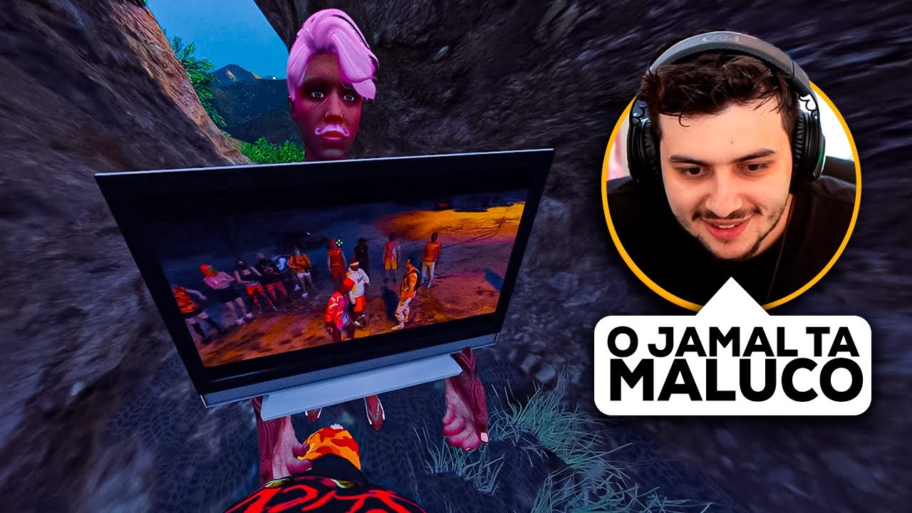 JAMAL SE DESCONTROLA E FAZ O GABE DE REFÉM NO CPX RP