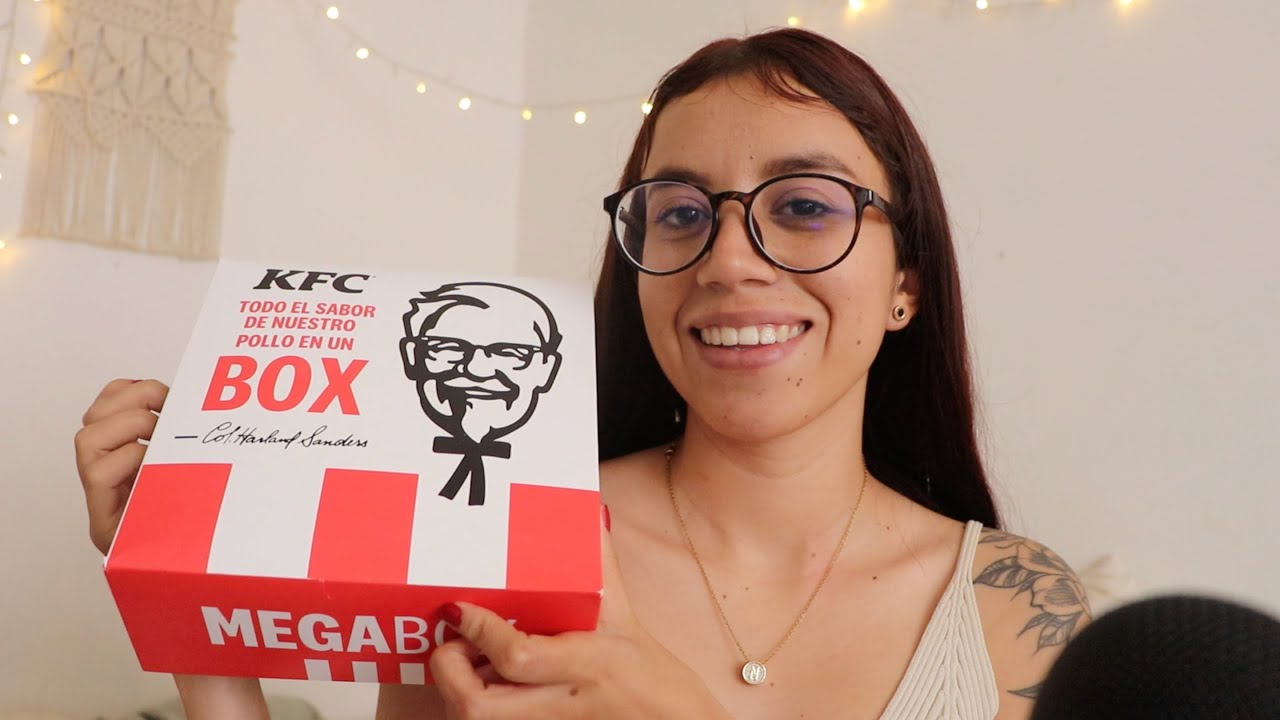 ASMR comiendo KFC 🍗