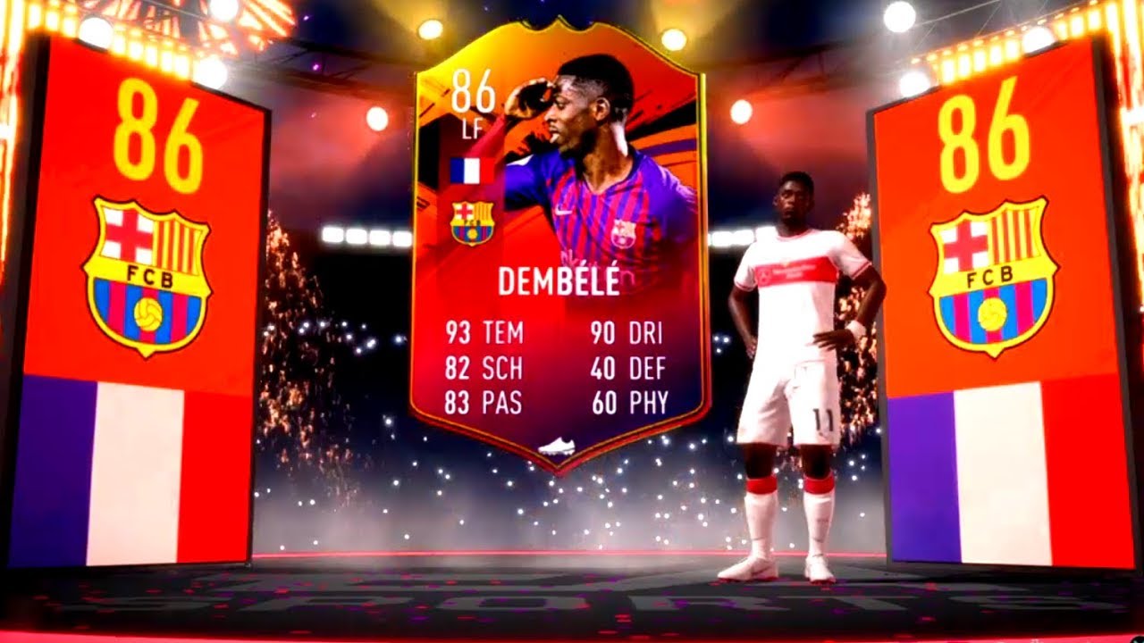WALKOUT OUSMANE DEMBELE HEADLINERS IN A PACK !!