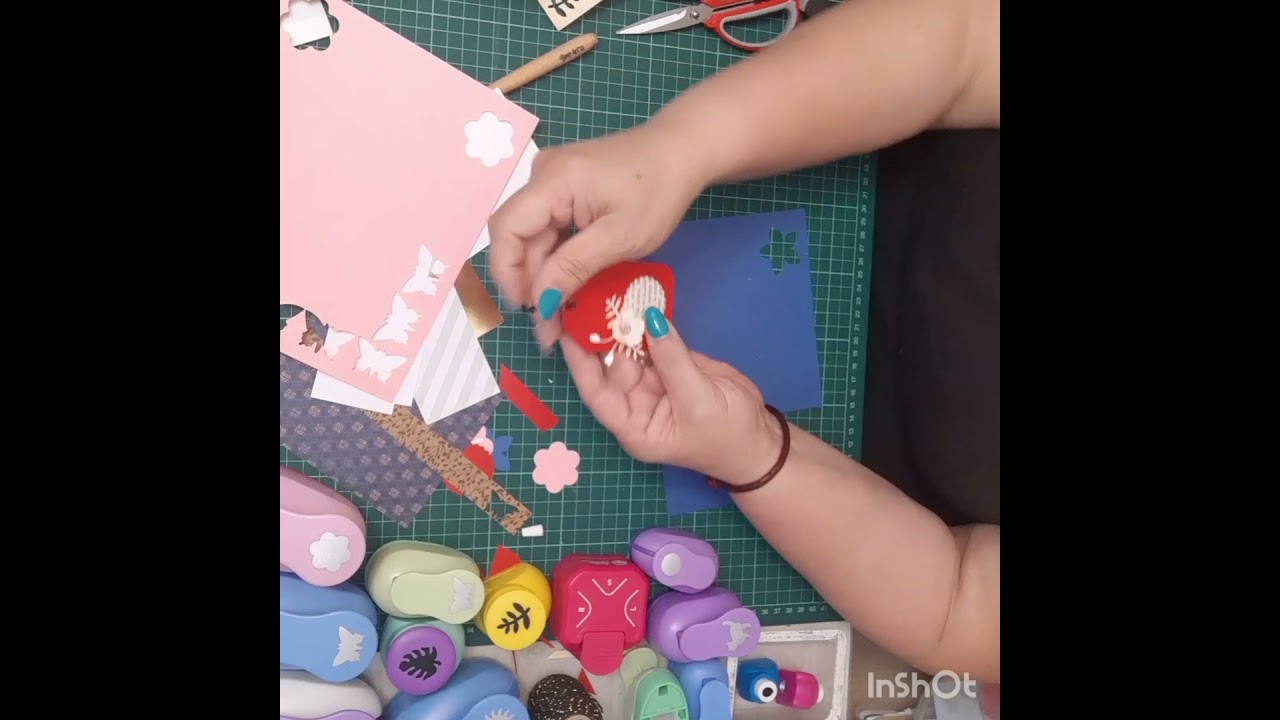 reciclando restos de papel de scrap
