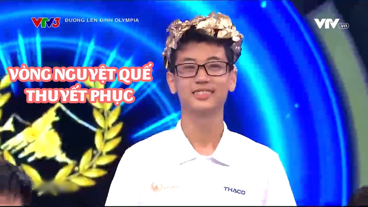 Nam sinh giành vòng nguyệt quế thuyết phục vì quá xuất sắc